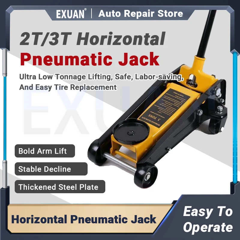 

2/2.5/3 T Floor Hydraulic Jack Heavy Duty Hydraulic Floor Jack for Car With Dual Piston Pump Quick Lift Automotive Repair Tools