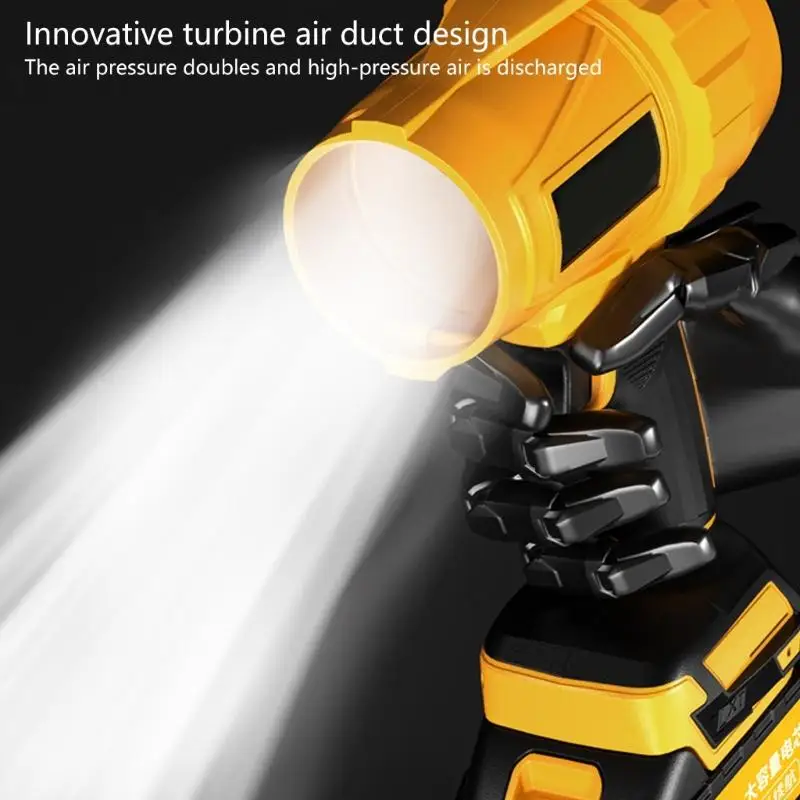 Portable Jet Blower Electric Brushless Cordless Electric Air Blower Jet Fan KXRE