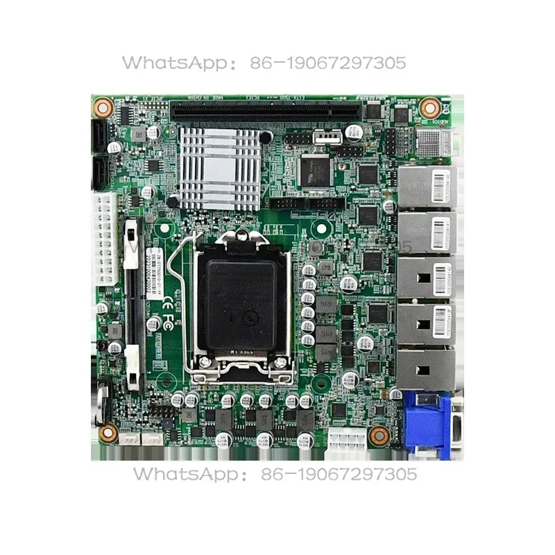 

Промышленная материнская плата LGA1200 для процессоров 10-го поколения, для систем машинного зрения, EITX-7500