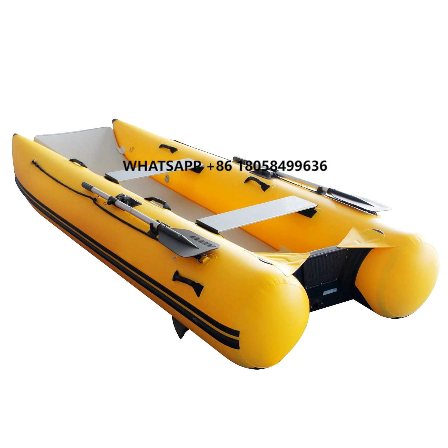 

Durable 1.0mm Hypalon Inflatable Folding Catamaran Sail Boat Yacht with Aluminium Accessories on Sale