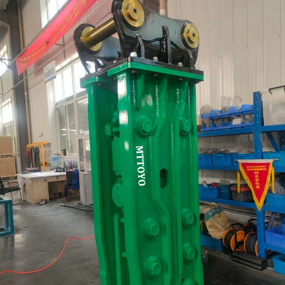 Interruttore di roccia per escavatore con interruttore idraulico MTTOYO 160 a scatola per scavo di costruzione mineraria per escavatore da 35-45 tonnellate