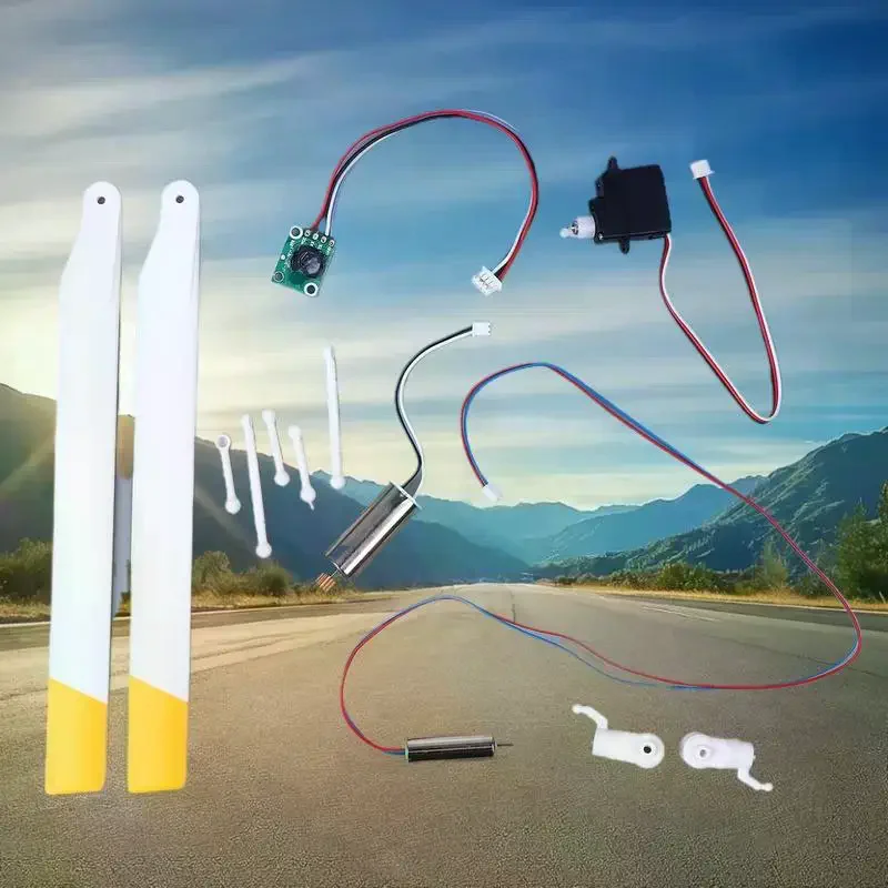 อะไหล่เฮลิคอปเตอร์บังคับวิทยุ RC ERA C138 Bell 206 ใบพัด บอร์ดหลัก มอเตอร์ เซอร์โว โรเตอร์ คลิปยึด ก้านเชื่อมต่อ