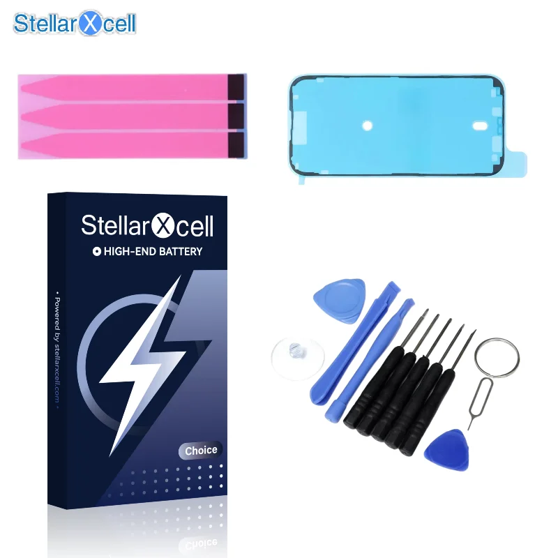 StellarXcell Battery for iPhone OEM TI Chip Battery  12  PRO MAX  Replacement For wholesaler business For phone repair
