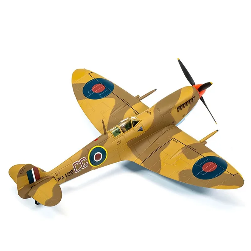 1/72 Scale Supermarine Spitfire Fighter MkIXc "Husky Operation" 1943 Die-cast Alloy Aircraft Model Collectible Decorative Item view 3
