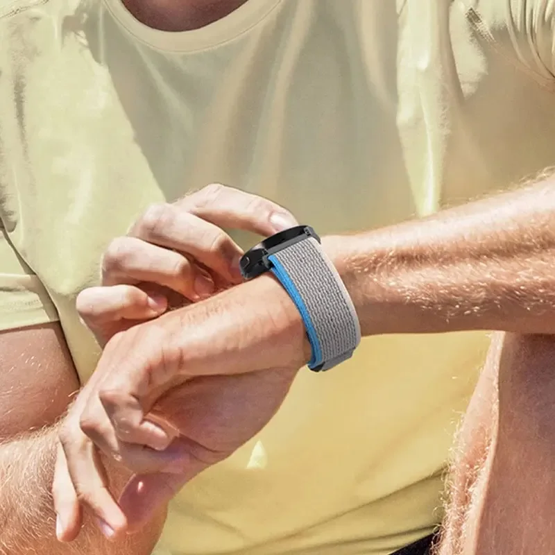 حزام من النايلون لساعة Amazfit Bip 6 5 Bip6 الذكية سريعة 22 مم Apline سوار معصم رياضي قابل للتنفس لملحقات Amazfit Bip6