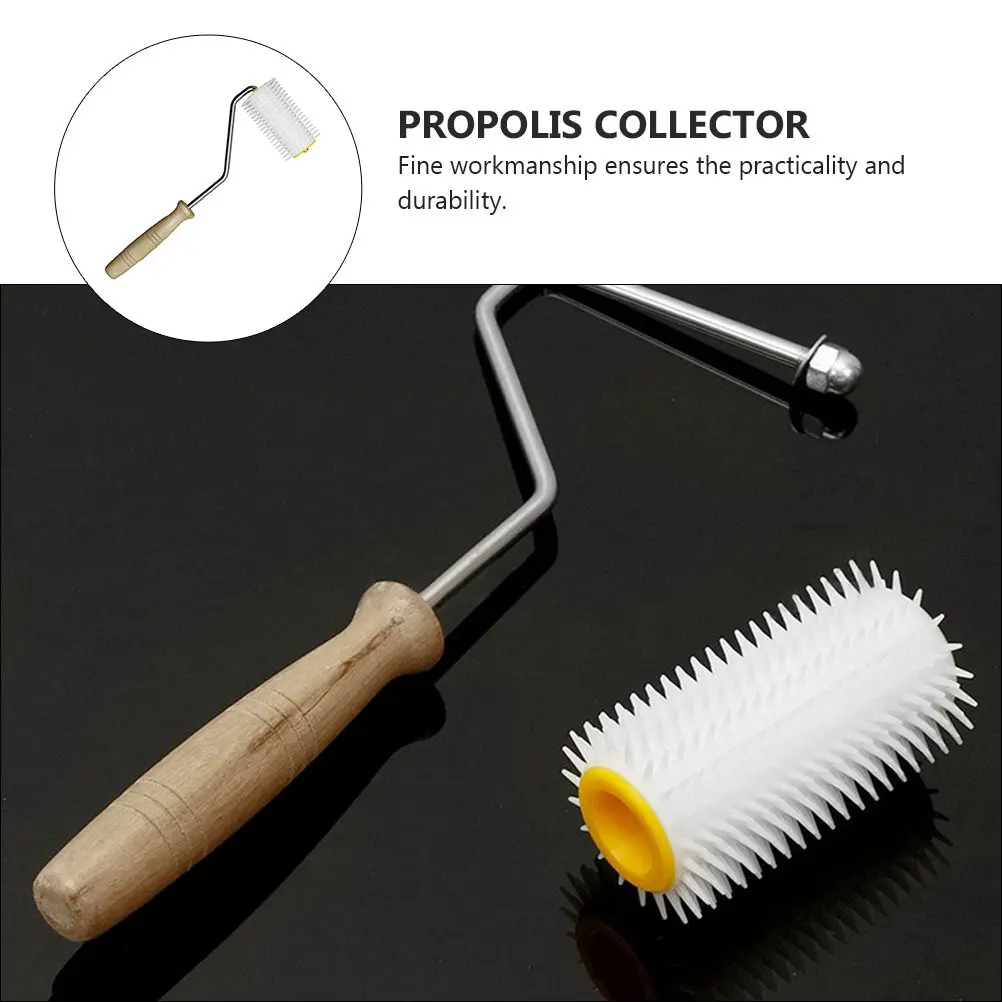 1Pcs Propolis Collection Hand Tool for Beekeepers Roller Propolis Collector Comfortable Grip Efficient Honeycombs Extracting