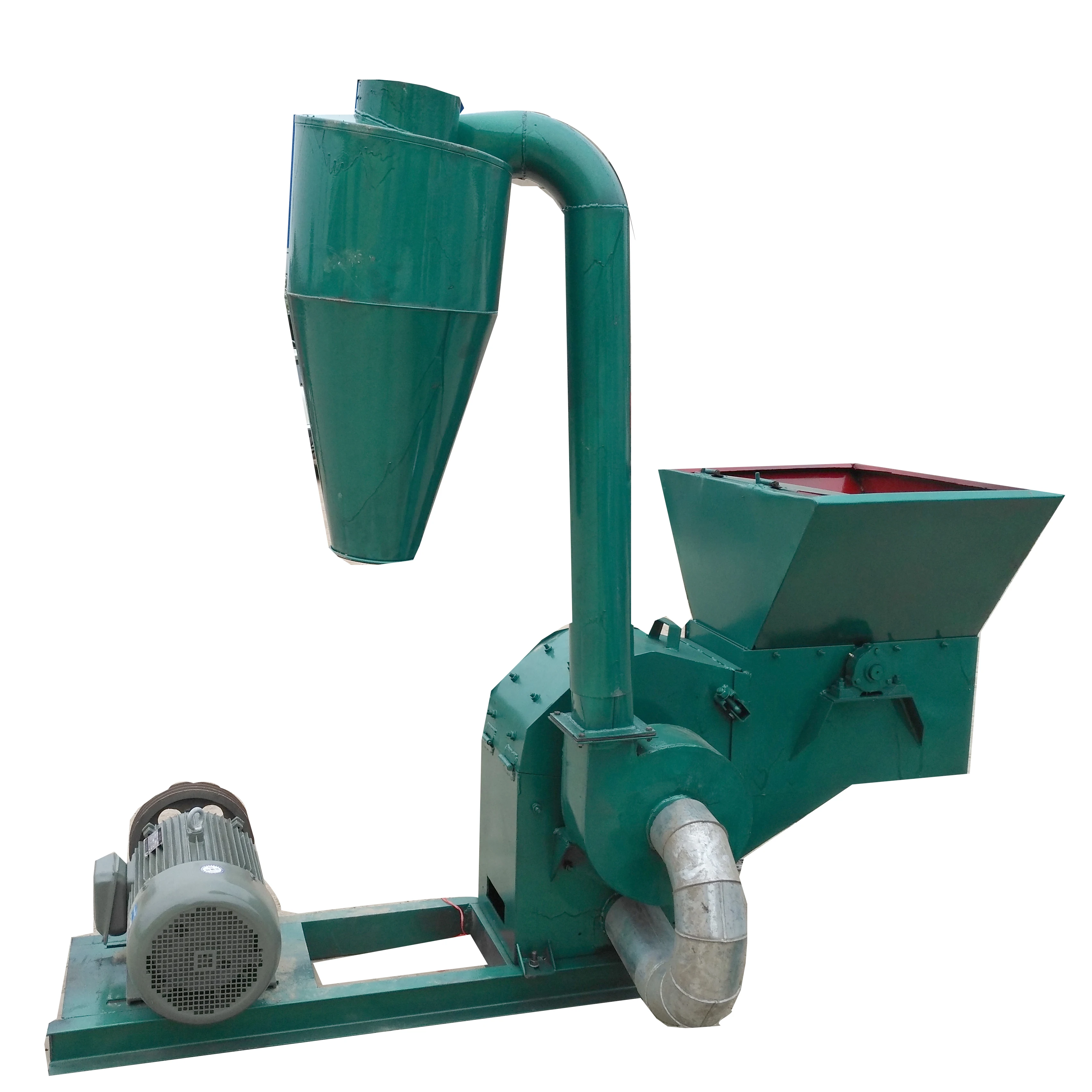 Straw Feed Crusher Animal Feeding Crusher Machine Cattle Hopper Crusher