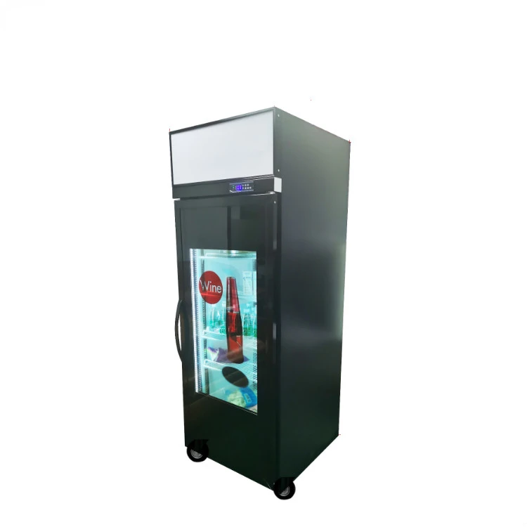 transparent LCD screen door MultiTouch display fridge