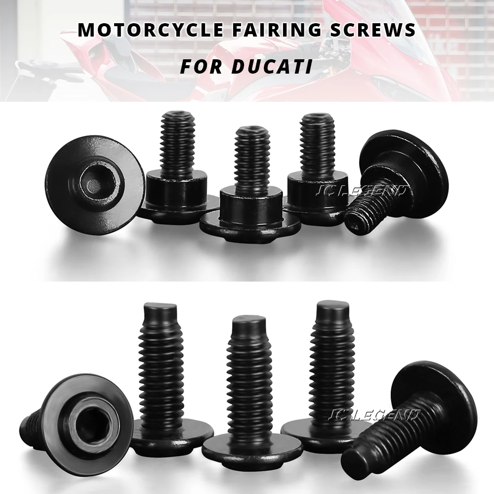 

Motorcycle Accessories for Ducati Panigale 848 1098 1198 899 959 1199 1299 V2 V4 Streetfighter Cowling Fairing Kit Screws