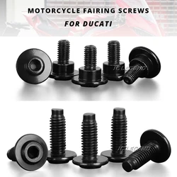 Motorcycle Accessories for Ducati Panigale 848 1098 1198 899 959 1199 1299 V2 V4 Streetfighter Cowling Fairing Kit Screws