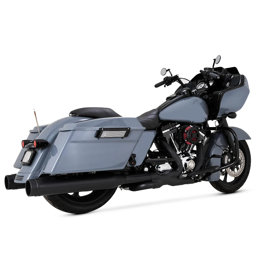 Full Coverage Heat Shields Black Motorcycle Exhaust System Compatible for Touring 2024-2025 114ci Touring