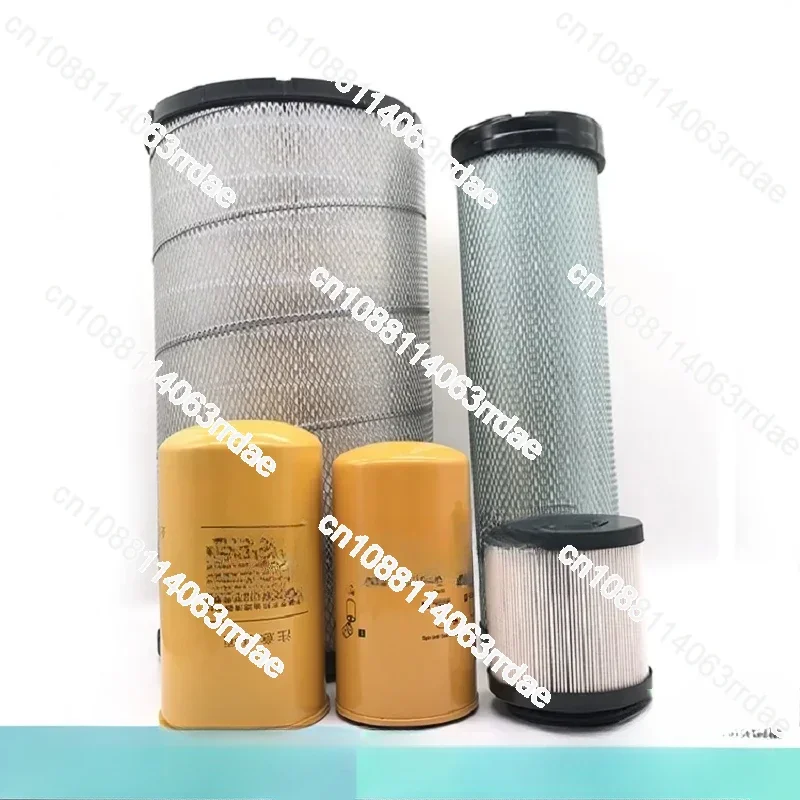 Excavator Sany SY215C-10 Engine Oil Diesel Air Filter Oil Water Paper Diesel Hydraulic Filter