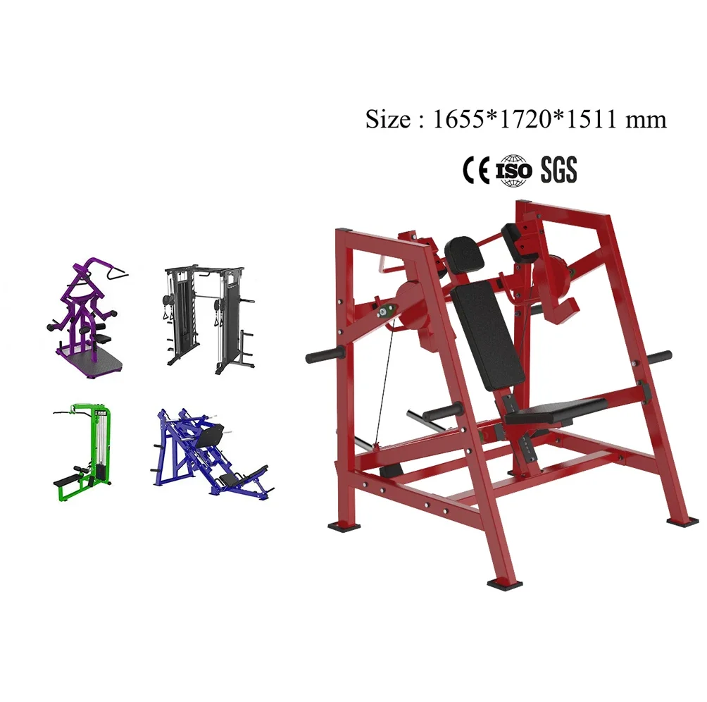 Commercial Gym Equipment Strength Plate Loaded Machine Pullover