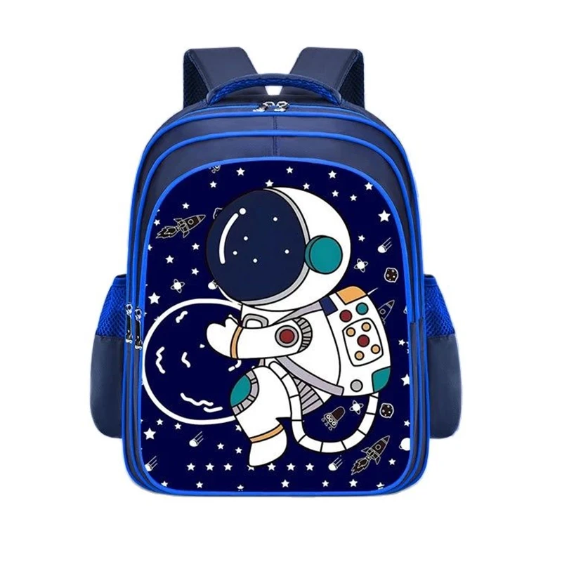 Kids Backpack for Boys Astronauts Schoolbag for Children Teen Boy Backpack Cosmonaut Elementary Middle School Bags Waterproof