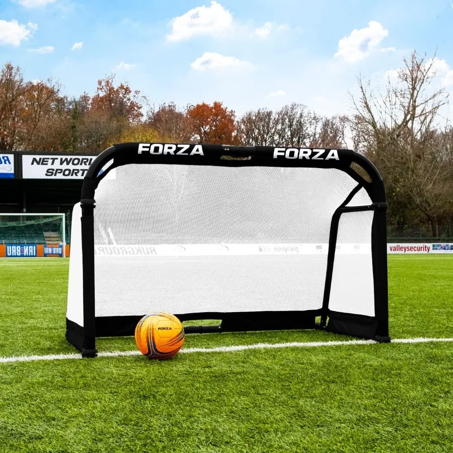 

FORZA Aluminum POD Soccer Goals PRO ALU50 Folding Soccer Goal - Fold-Away and Freestanding Target Goals - x4 Sizes and x9 Color