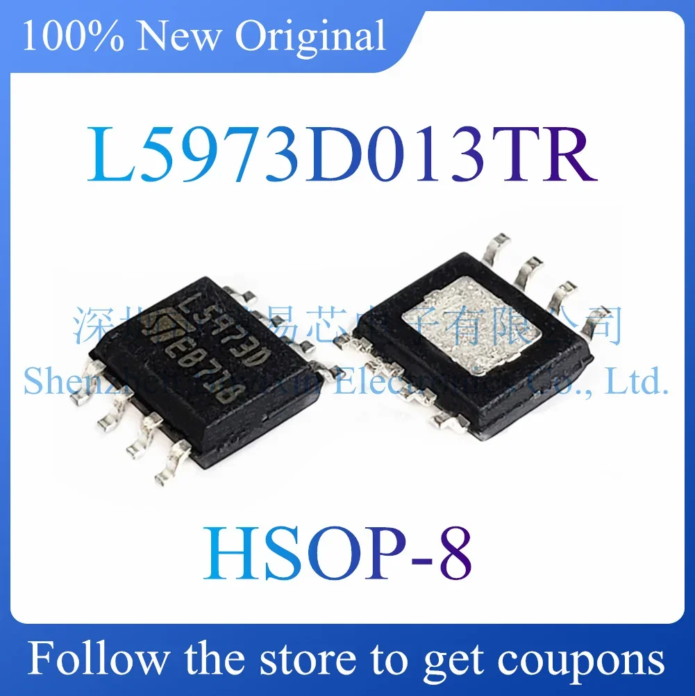 NEW L5973D L5973D013TR.Original Product.Package HSOP-8