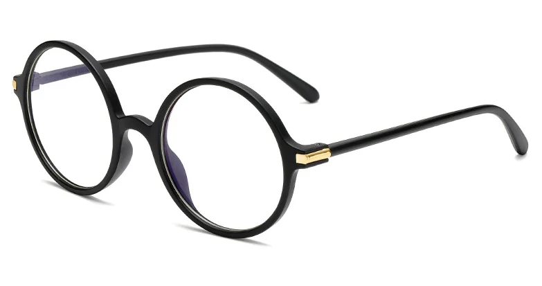 Retro Runde Brillengestelle für Männer Anti-Blaulicht Optische Brillengestelle für Frauen Modische Computerbrille 54490