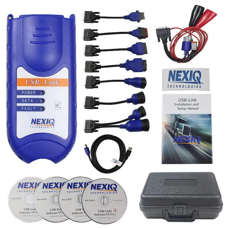 Truck OBD fault diagnosis instrument detector NEXIQ USB Link NEXIQ-22 9.6.2