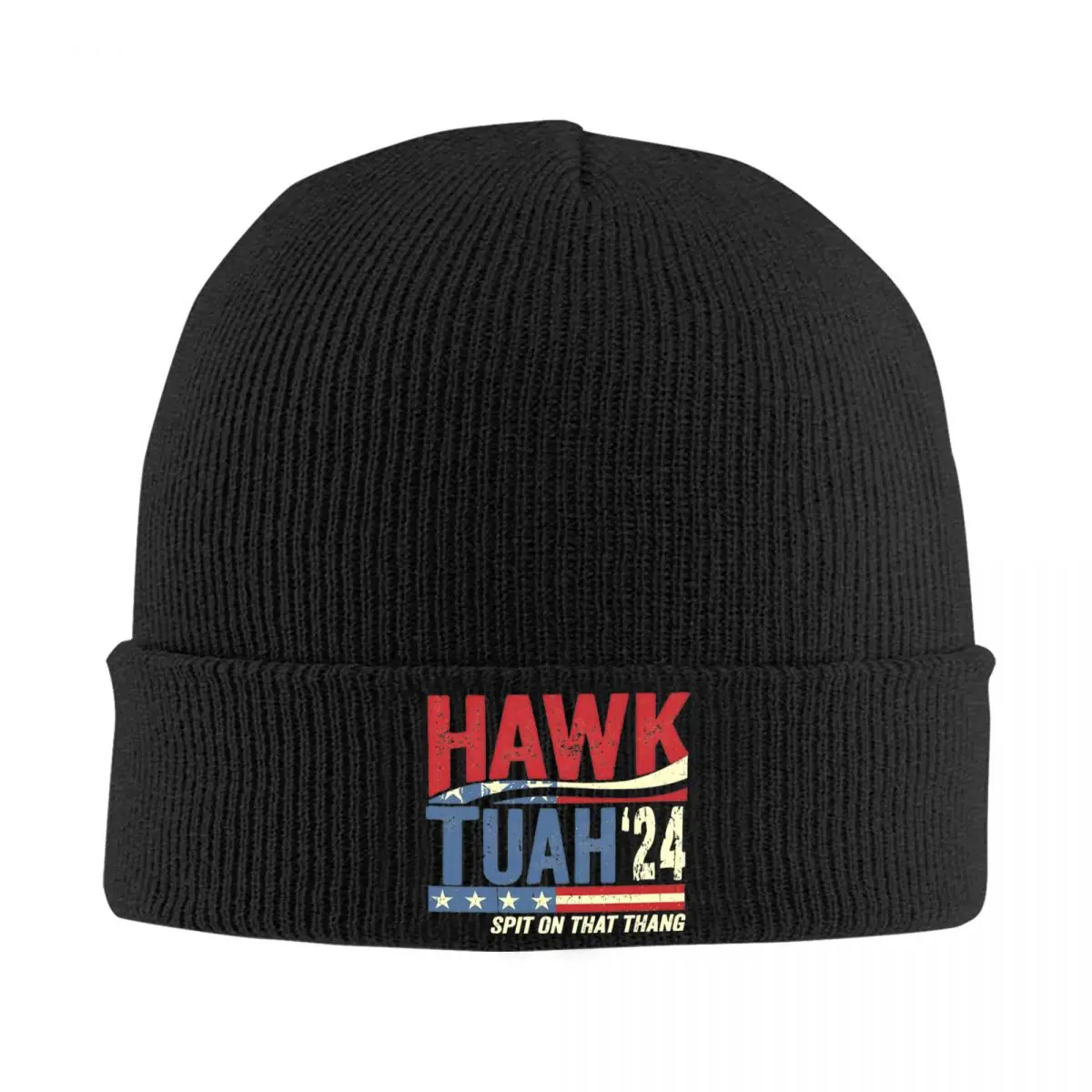 Hawk Tuah 2024 Knitted Caps for Women Men Beanie Autumn Winter Hat Acrylic Internet Latest Star Warm Caps