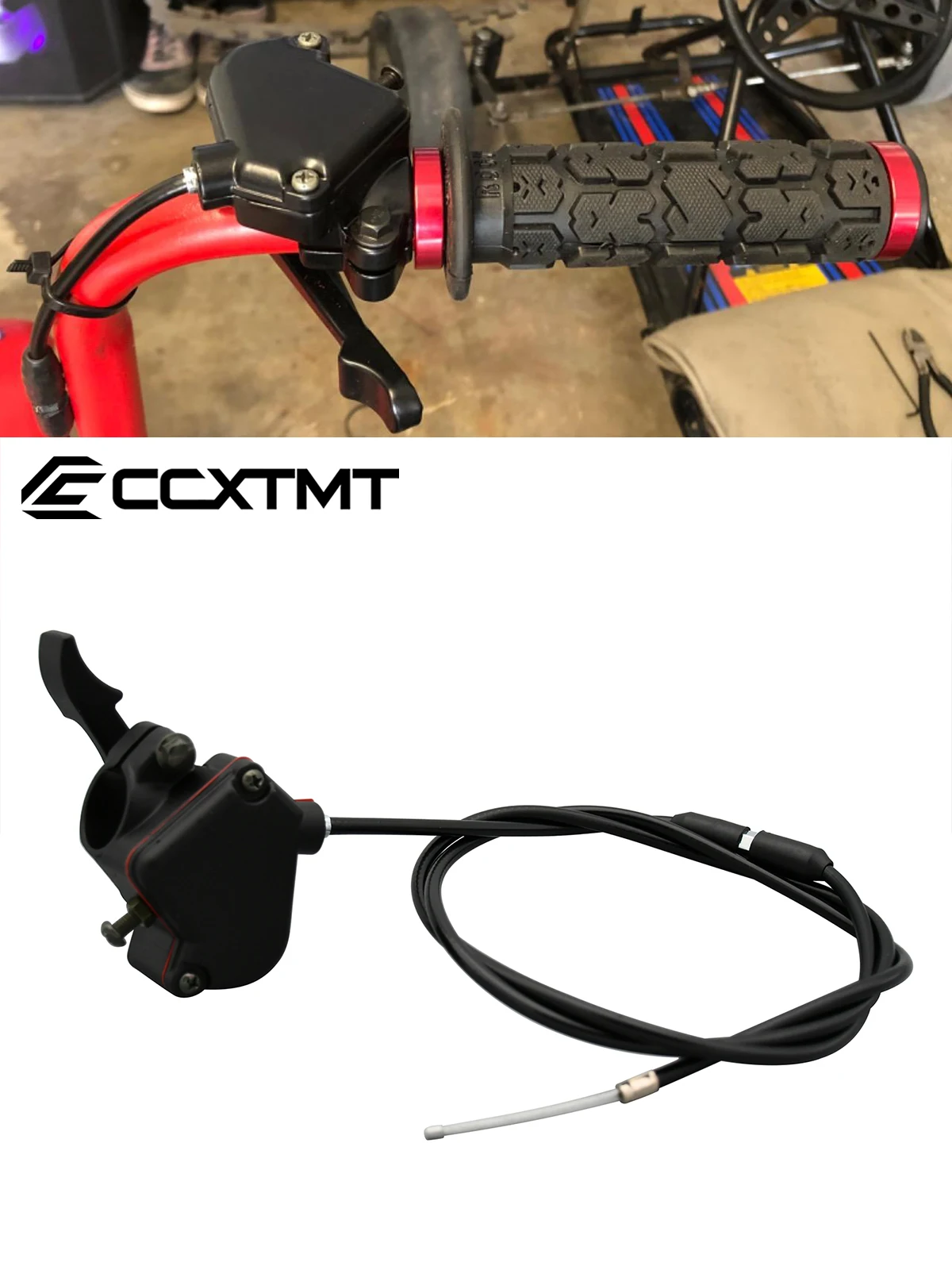AliExpress CCXTMT 7/8 Inch 22mm Thumb Throttle Cable Accelerator Control Assembly For TaoTao ATV Quad Kart Dirt Bike 125cc 150cc 200cc 250cc 300cc