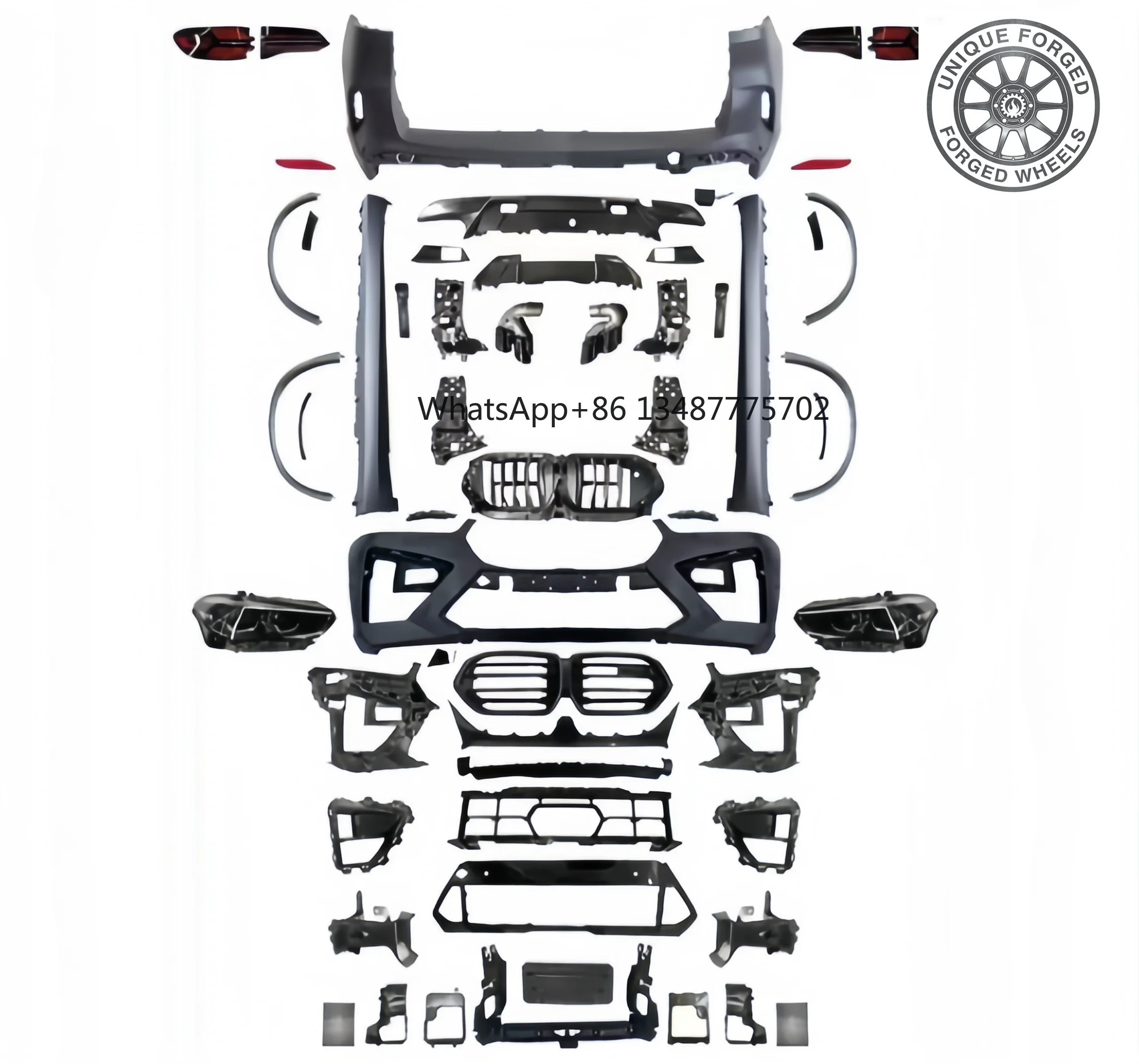 New Style Carbon Fiber Front  for BMW 3 Series E90 Sedan 2007-2011, E90 Body Kit and Front Bumper Conversion Parts