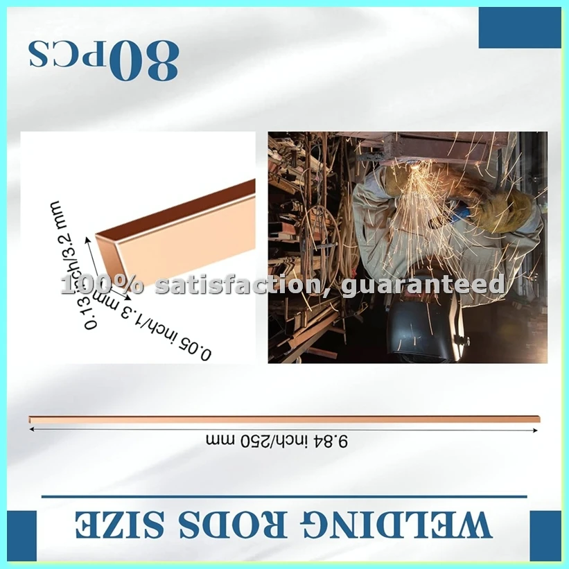 80 Brazing Rods, Fl…