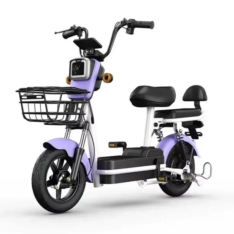 High-end Hot Sales New Design Electric Bicycle With Frame 3-Speed Copper Core Motor Lead-Acid Battery Power Supply