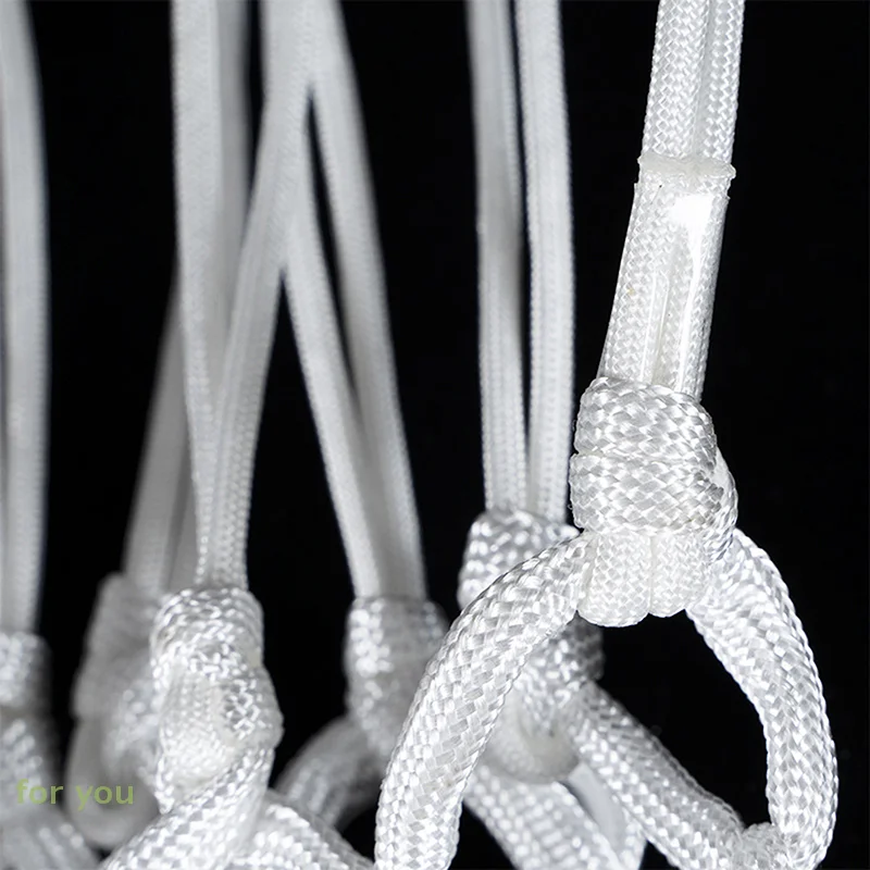 1 쌍 농구 림 메쉬 네트 표준 스포츠 농구 네트 루프 야외 스포츠 농구 후프 네트 액세서리