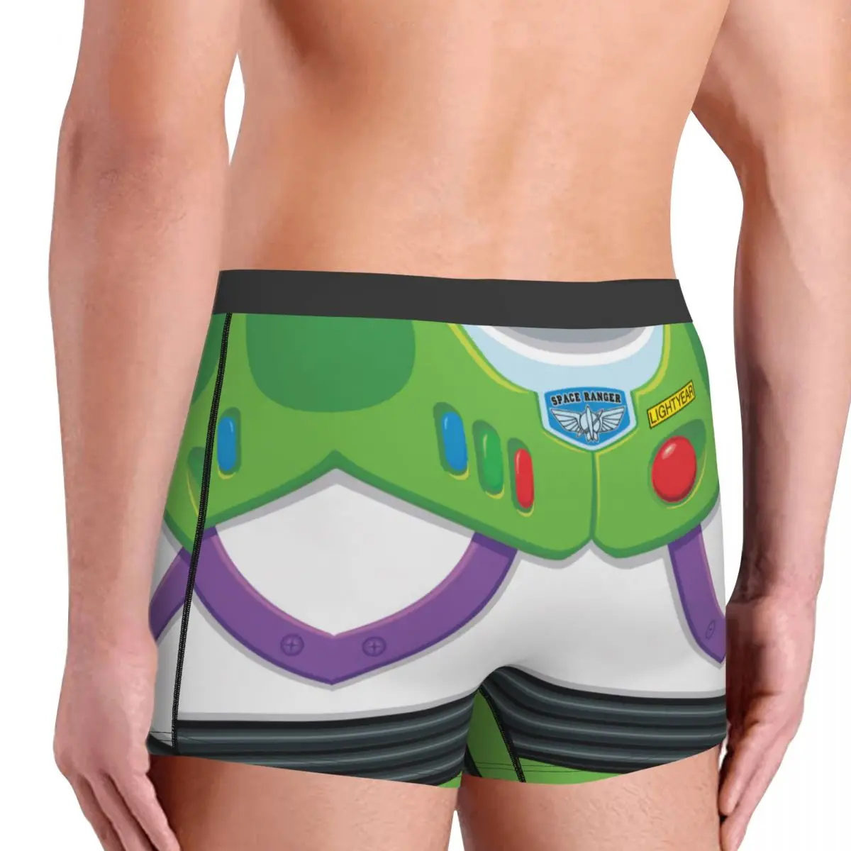 Custom Toy Story Buzz Ranger Suit Boxers Shorts Men Briefs Underwear Fashion Underpants