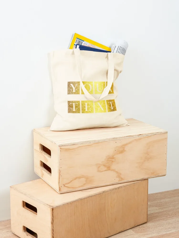 Desi Merch Punjabi Custom Text Design Tote Bag Women's tote university shopper custom canvas