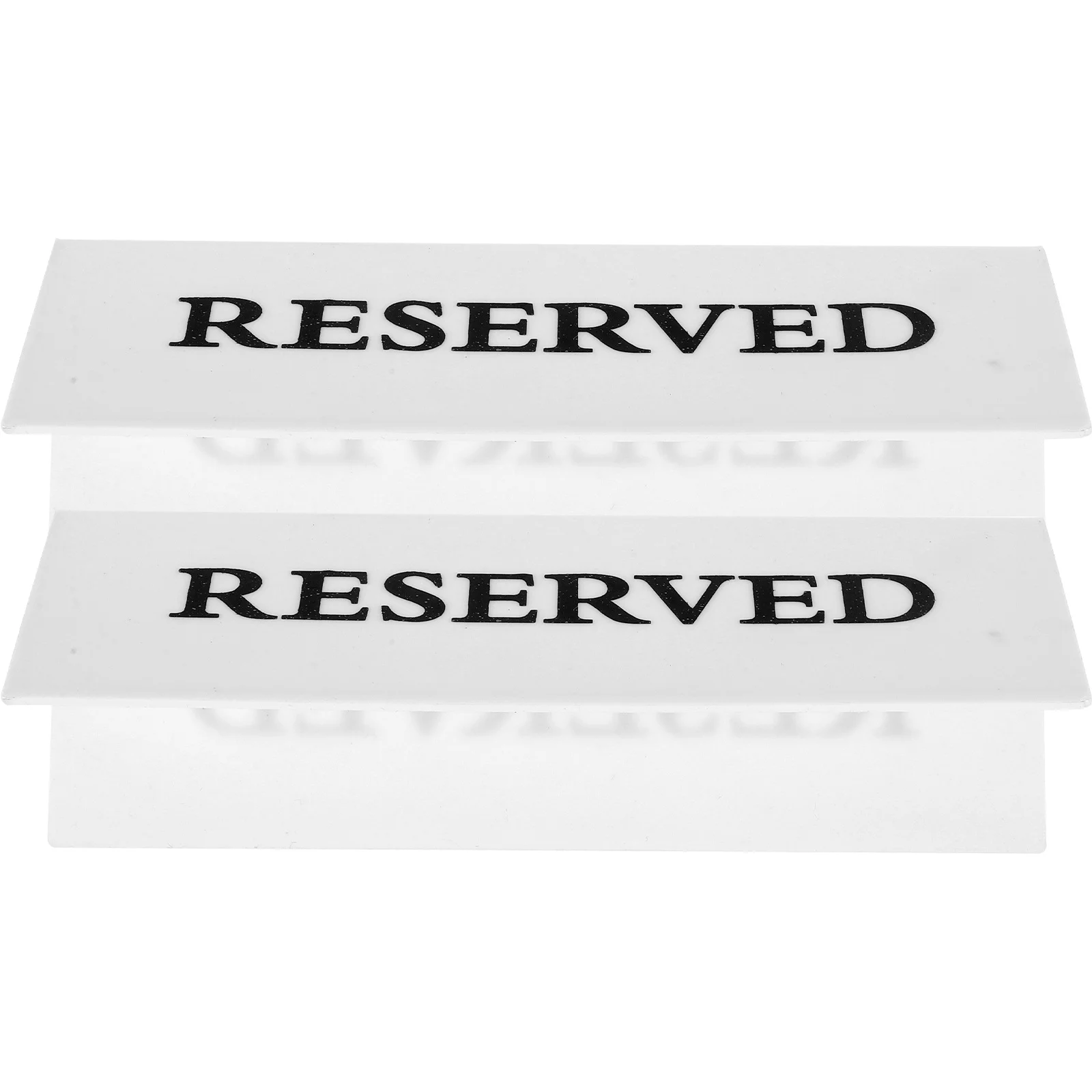 2Pcs Reserved Seating Signs for Chairs Reserved Table Signs Wedding Party Banquet Event Restaurant Club Hotel Conference Room