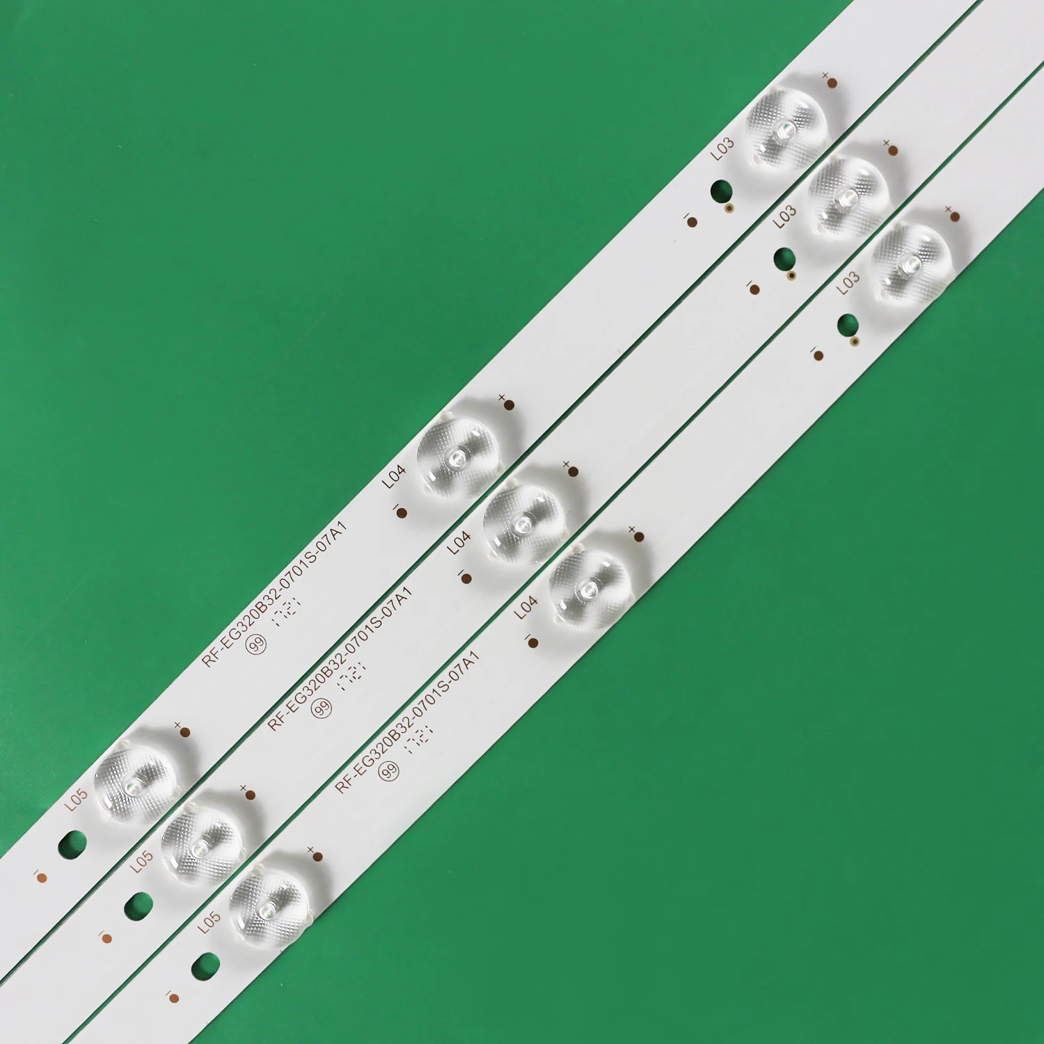 3 PCS 7LED LED strip for 32PHF5061 32PHF3001 32PHF3061 32PHF3021 RF-EG320B32-0701S-07A1 RF-EG320E32-0701S-11A5 GC32D07-ZC22AG-09