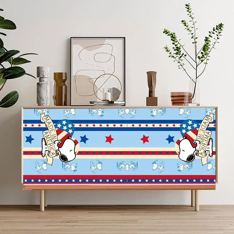 Snoopy Schrank staub dicht Vorhang Küche Lager regal Kleider schrank Abdeckung Fenster tür Vorhang Haushalt Staub tuch Wohnkultur Geschenk