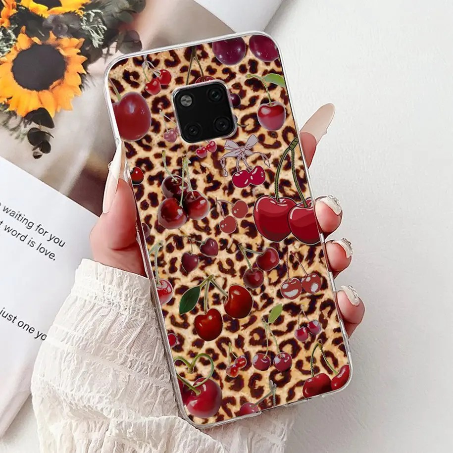 For Huawei Mate 20 Case Mate 20 Pro Cover LYA-AL10 LYA-L09 LYA-L29 Funda Fashion Butterfly Soft Clear Silicone Back Cover Bumper view 6