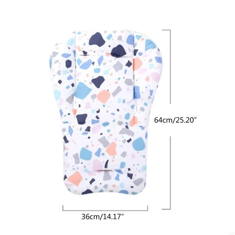 54DF عربة دافئة وسادة نوم للطقس البارد مقاس قابل للطي وسادة نوم متعددة الاستخدام مقاومة للبرد للطفل للمقعد