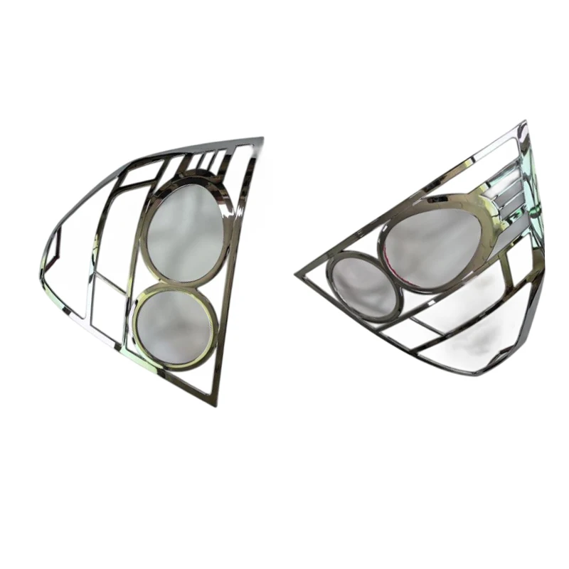 

One Set for Left and Right Sides ABS Chrome Tail Light Cover Overlay Trims for Chevrolet Aveo T250 Sedan