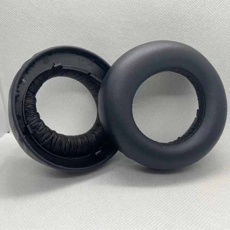 Almofadas para fones de ouvido, substituição para sony playstation 5 pulse ps5 3d, almofadas para fones de ouvido com couro proteico macio