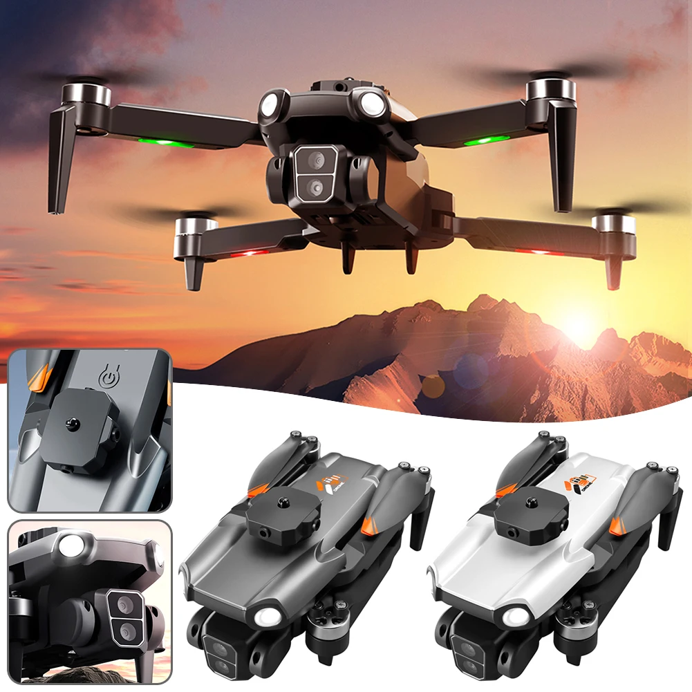 

Dual Lens Brushless Motor Aerial-Drone Multifunctional Durable Quadcopters Novelty Birthdays Gift