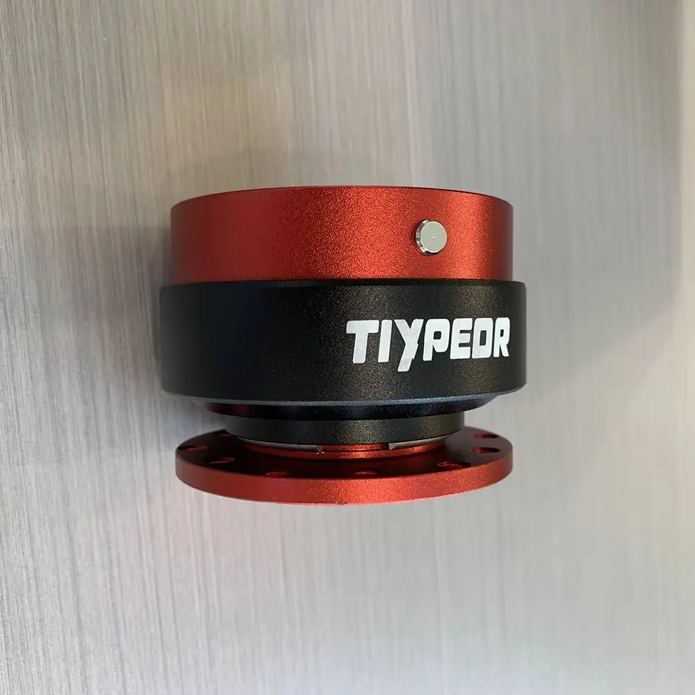 

Tiypeor Universal Quick Release Boss Kit Hub Adapter Car Accessories Red Quick Release Steering Wheel
