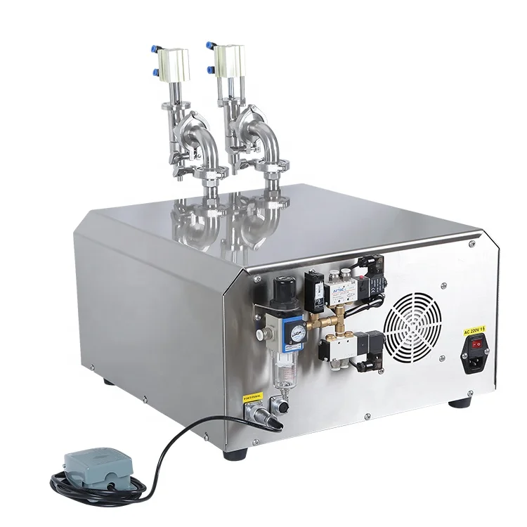 The One Packaging Automatic Digital Filler Easy Operated Pneumatic Gear Pump for Engine Oil Liquid Filling Machine for Lube Oil