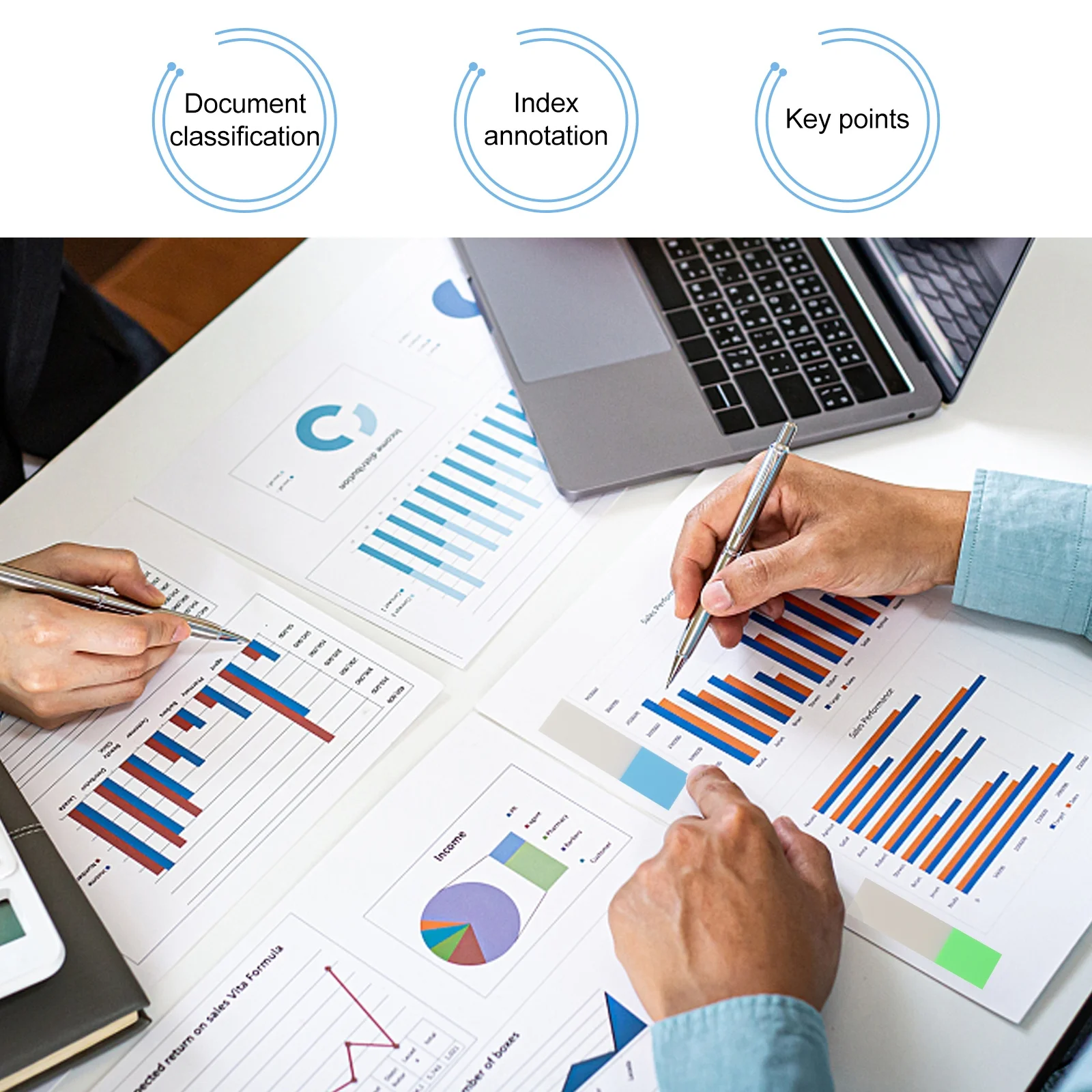 

10Sets Fluorescent Adhesive Notes Smooth Writing Memo Pads for Books Reports Presentations Office Supplies Label Stickers