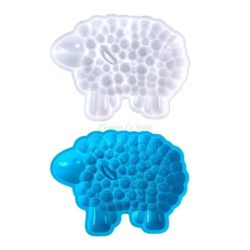 X90F Quality Silicone Mold for Creating Beautiful Sheep Figures Resin Casting Mould