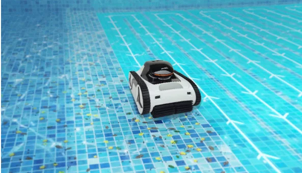 Robot de nettoyage de piscine automatique à haute efficacité, filtre d'entretien facile pour piscines hors creusées, Type de couverture, nettoyeur de piscine robot