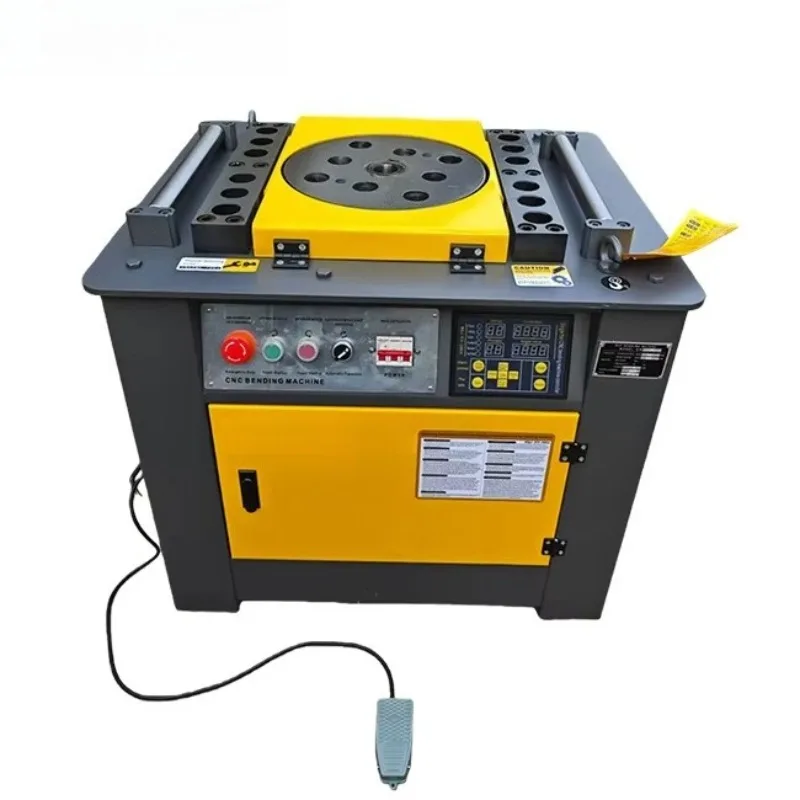 

Автоматический станок для гибки и резки арматуры 4-40 мм, электрический станок для гибки железных прутков