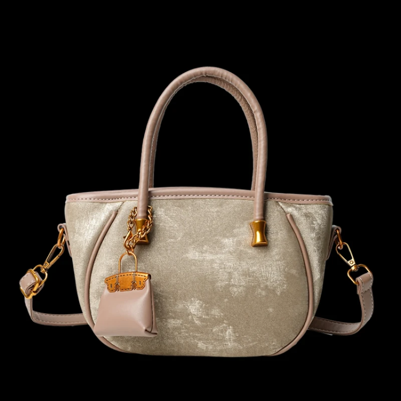 

High-End Luxury Brand Ladies Handbag Leather Fashionable Elegant Crossbody Classic Paris Elegant Detail Vintage Bag​