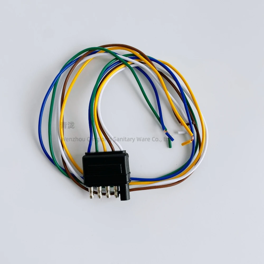 

Автомобильный домкрат/прицеп, соединительный провод, вилка для прицепа, 5-контактный разъем для шнура питания прицепа в американском стиле UP1501, 5-контактный разъем