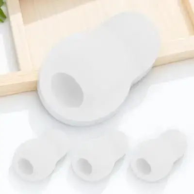 4Pcs Silicone Gourd-Shaped Stoscope Ear Tips Replacement Earplugs for Comfort Fit Durability Cold Protection Universal