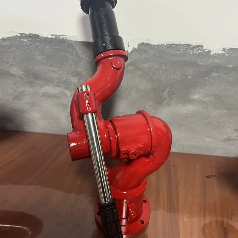 Fixed Bearing High Pressure Water Cannon Spray Nozzle Fire Water Gun For Water Sprinkler Truck Fire Fighting Wear Resist Strong