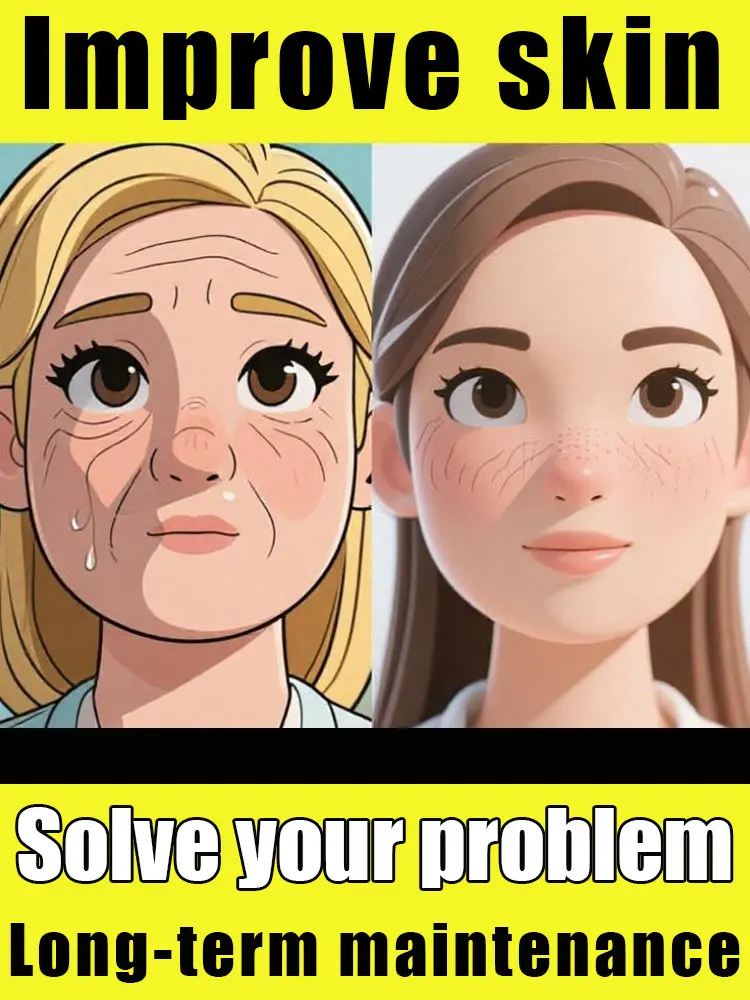 

Нет мелких линий, от морщин и не выглядит старым