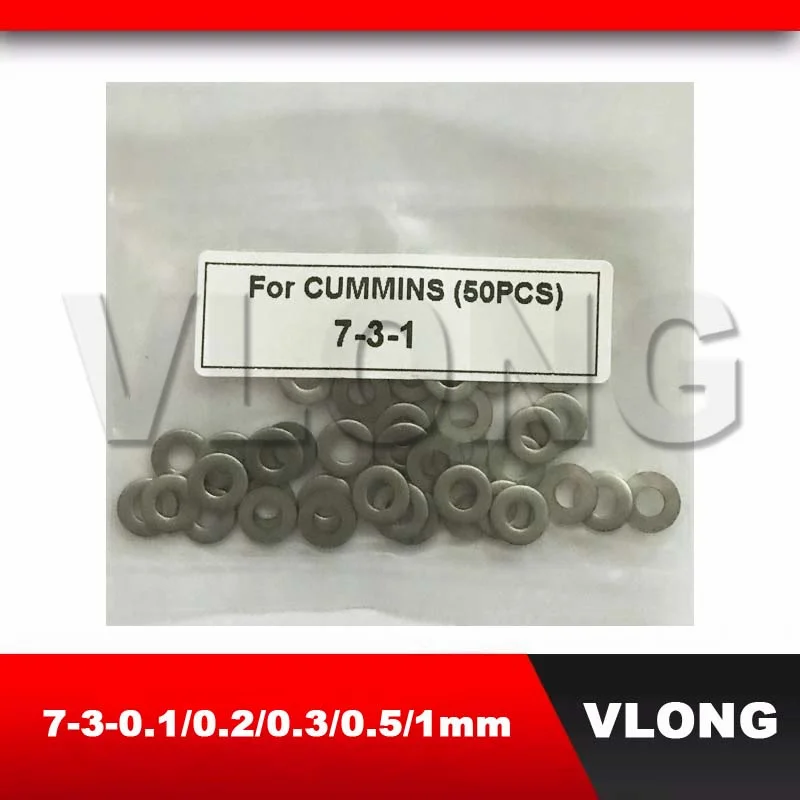 

7-3-1MM Adjust The Pressure Washer Shims Diesel Fuel Injector Adjustment Washer Thickness 1MM Adjusting Pressure Pad